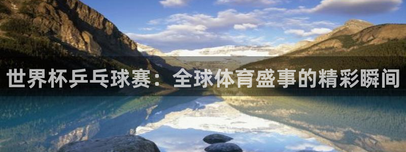2026世界杯赛制:世界杯乒乓球赛:全球体育盛事的精彩瞬间